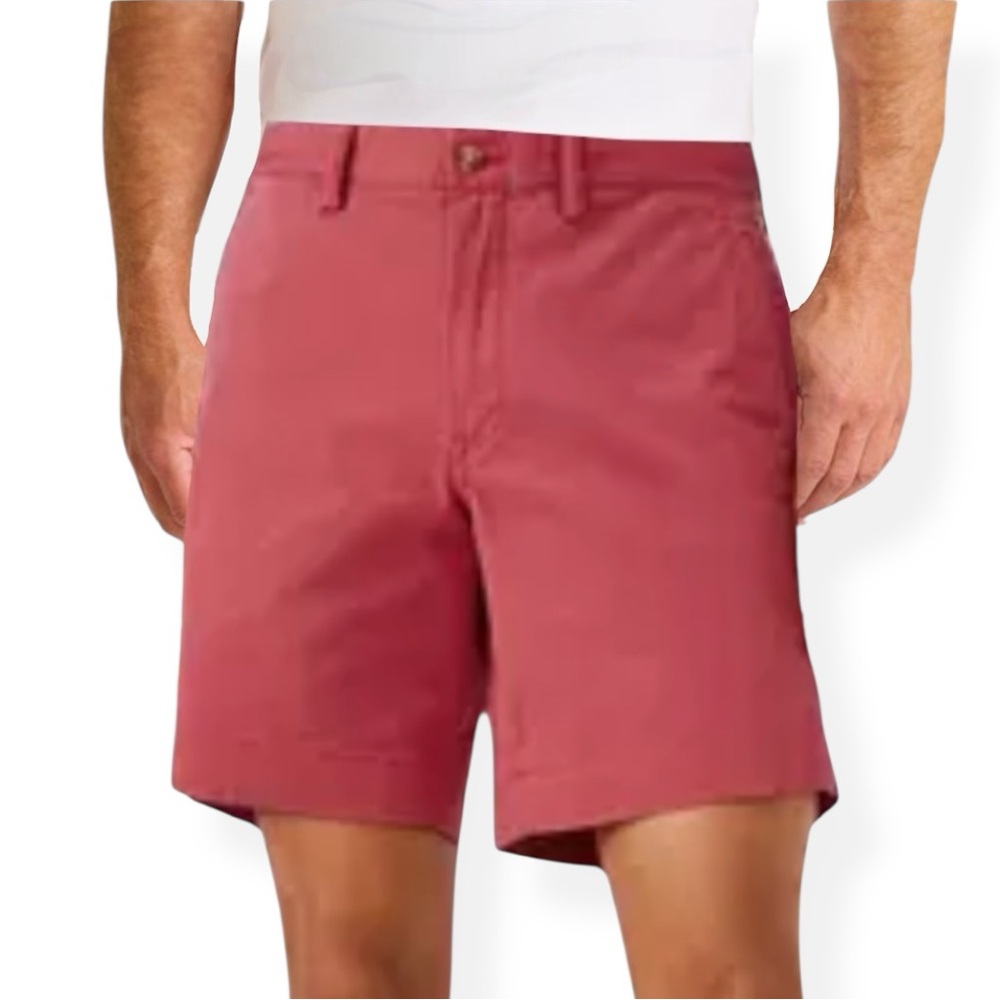 Polo Ralph Lauren Men's Muted Brick Red Flat Front Shorts | Waist 30 | $18